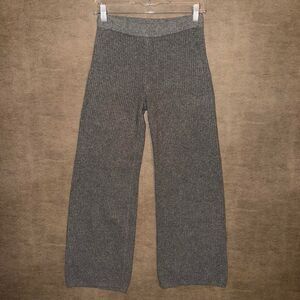 GAP Ribbed Knit Wide Leg Pants